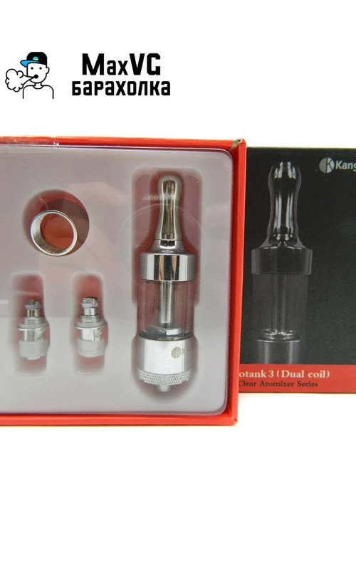 Клиромайзер Kangertech ProTank 3 Dual Coil, набор