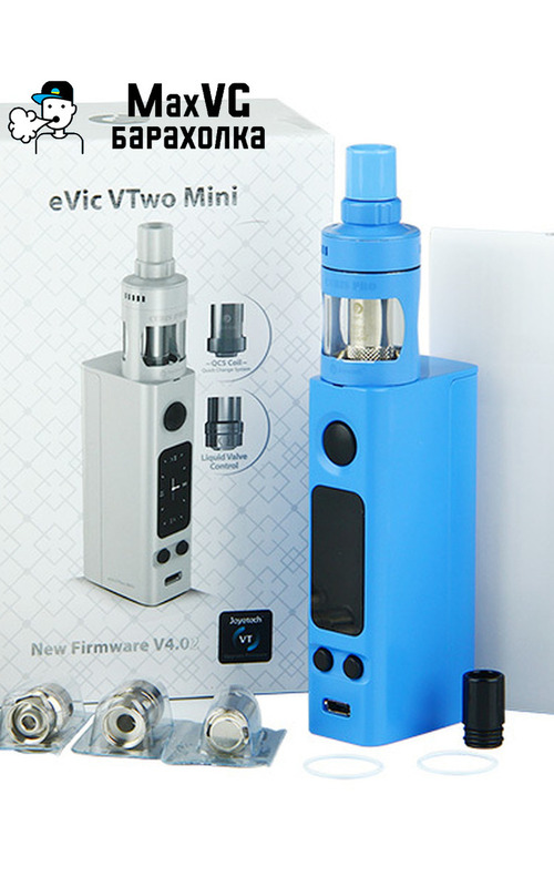 Бокс-мод JoyeTech eVic VTwo Mini Синий - 2/3