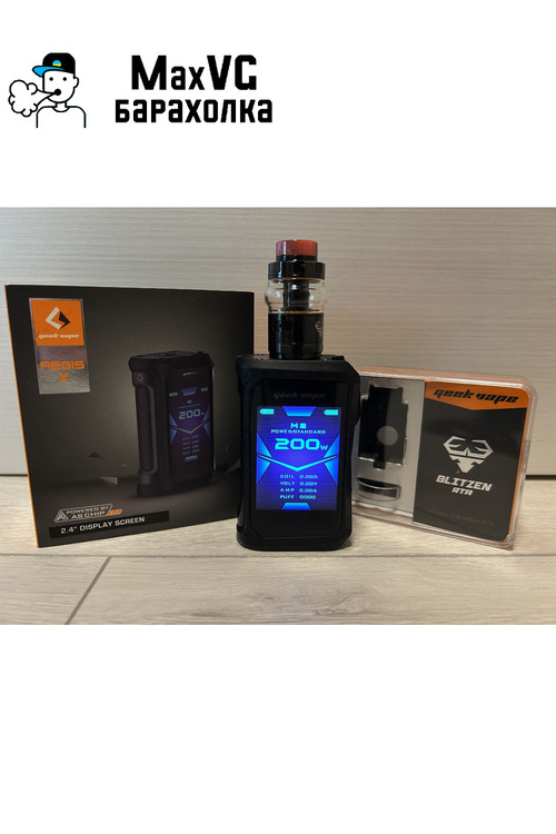 geek vape AEGIS X + geek vape BLITZEN RTA