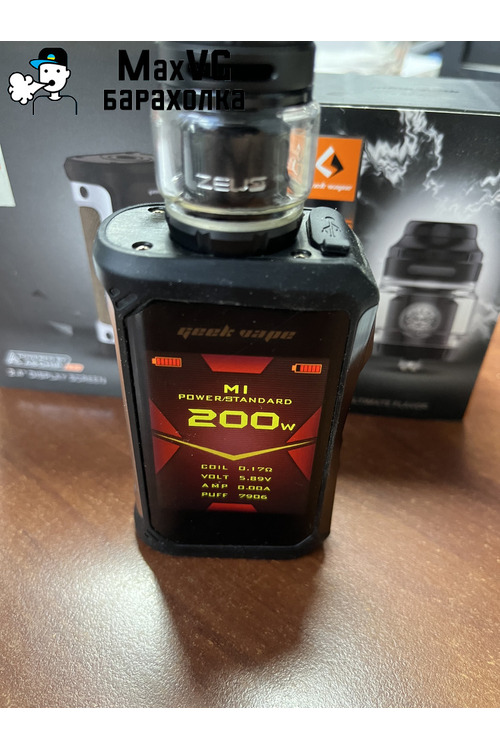 Starter Kit Geekvape Aegis X 200W TC Kit with Zeus Tank - 2/3