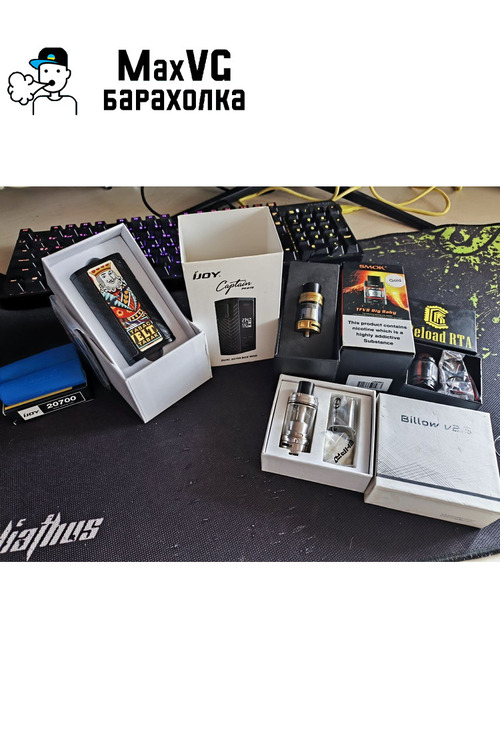 Боксмод ijoy captain pd270 tc 234w (у подарунок 3 rta billow v2,5 tfv 8, reload) - 1/1